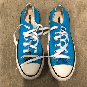VGUC Turquoise Blue Converse Men 5 Womens 7